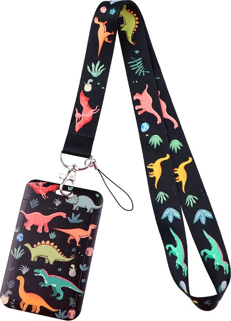 Dinosaurier-Lanyard-Schlüsselanhänger, Bunt, Unisex - Bild 1