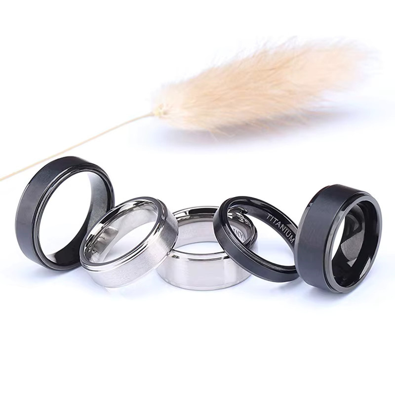 Tigrade Ring Titan, Schwarz, Gebürstet, Unisex - Bild 2
