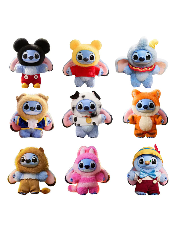 Pop Mart Disney Stitch Adventure Series, Vinyl-Plüsch-Anhänger-Blindbox, Spielzeug - Bild 5
