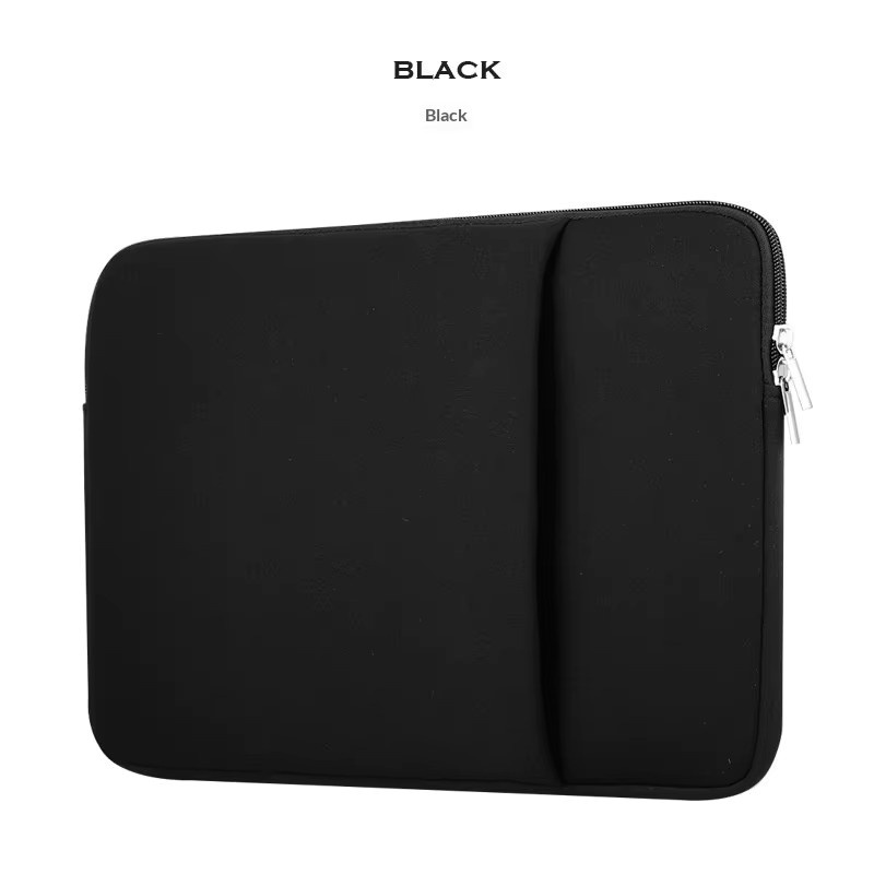 HOMEFISH Laptop-Innentasche mit stoßfestem Schaumstoff-Innenfutter für 13-16 Zoll MacBook, Schwarz - Bild 4