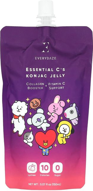 Everydaze Essential C Konjak-Gelee Litschi, 150 ml - Bild 1