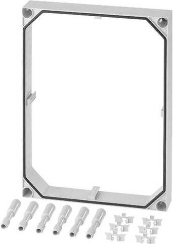 Hensel FP ZR 20 Aufsetzrahmen aus Kunststoff in Grau, Breite: 36,0 cm, Höhe: 27,0 cm - Bild 1