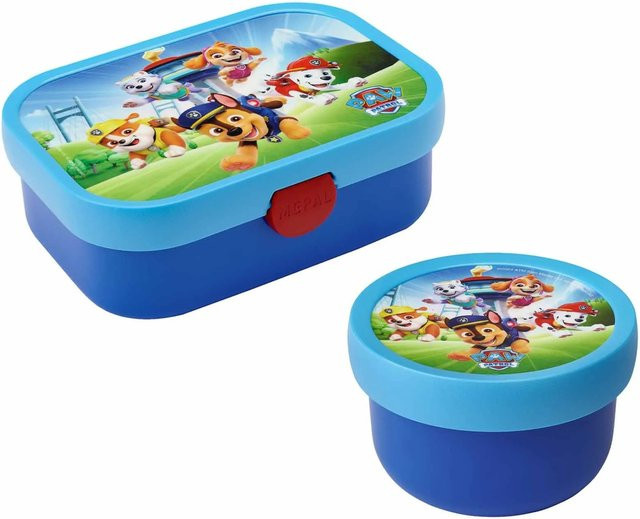 Mepal Campus Obst- und Bentobox Paw Patrol Pups in Blau mit 300 ml und 750 ml - Bild 1