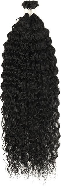 Booming Hair Flechthaar, synthetisch, lockig, blond und schwarz, 30 Zoll, 100 g, Damen - Bild 1