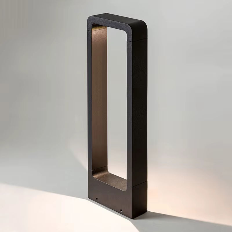 Ynhaw Moderne LED Gartenpoller aus Aluminium, Wasserdichte 10W Rasenlampe für Garten und Hof - Bild 4