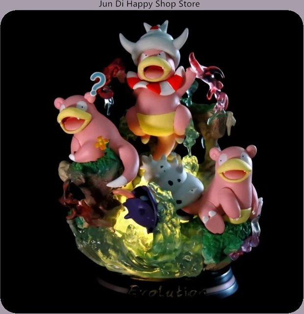 Bandai Pokémon Slowpoke Leuchtende Version, Anime-Figur Modell Statue, 22cm - Bild 1