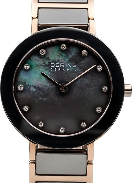 Bering Damenuhr, Keramik, Blau, Quarz, 29 mm, 5 ATM - Bild 1