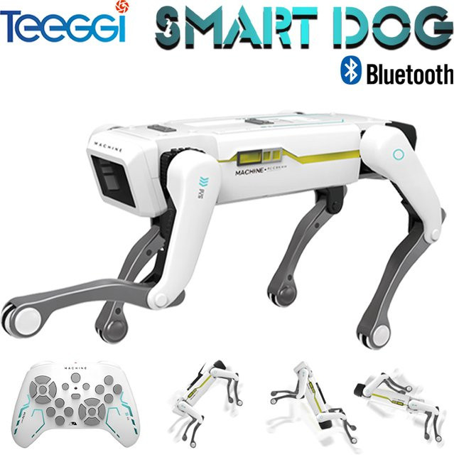 Teeggi Elektrischer RC Intelligenter Roboterhund, Mechanischer Hund, Lernspielzeug - Bild 1