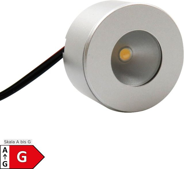 LED Unterbauleuchte Mini-Star in Silber-Grau mit warmweißem Licht - Bild 1