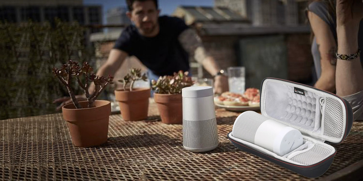 EVA-Hartschalen-Tasche für Bose SoundLink Revolve Bluetooth-Lautsprecher in Schwarz - Bild 2