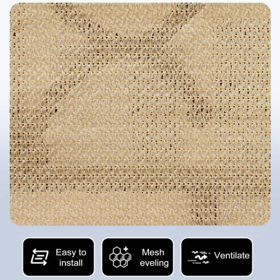 WOW My Garden Schattennetz aus hochdichtem Polyethylen als Sichtschutz und Sonnenschutz für Garten, Terrasse oder Balkon, opak, 3m - Bild 2