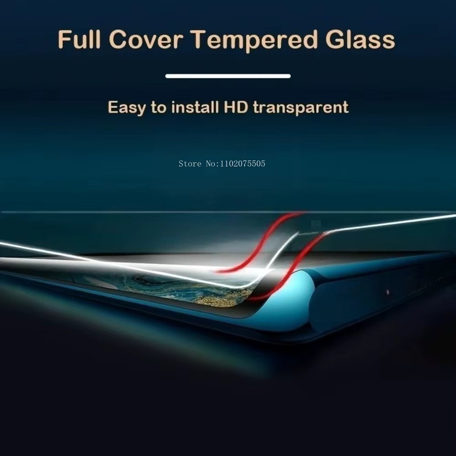 3er-Set One-Click Displayschutz aus gehärtetem Glas für Xiaomi Poco M8 Pro und Poco M8, transparent, HD glänzend mit Applikator-Tool - Bild 3