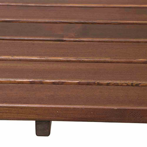 FUN STAR Gartentisch Tessin aus Kiefernholz in Braun, Rechteckig, B/T/H: 150 x 73 x 74 cm - Bild 4