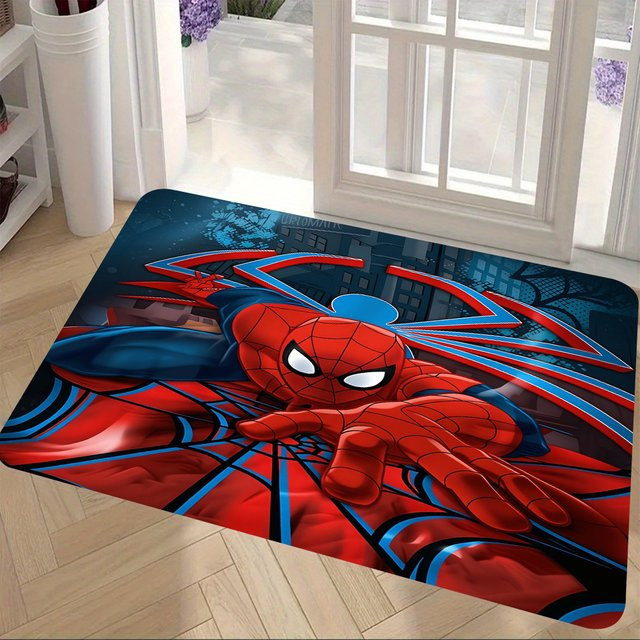 Beast Kingdom Marvel Spider-Man Fußmatte rutschfest und absorbierend, B/T: 60 x 60 cm, Multicolour - Bild 1