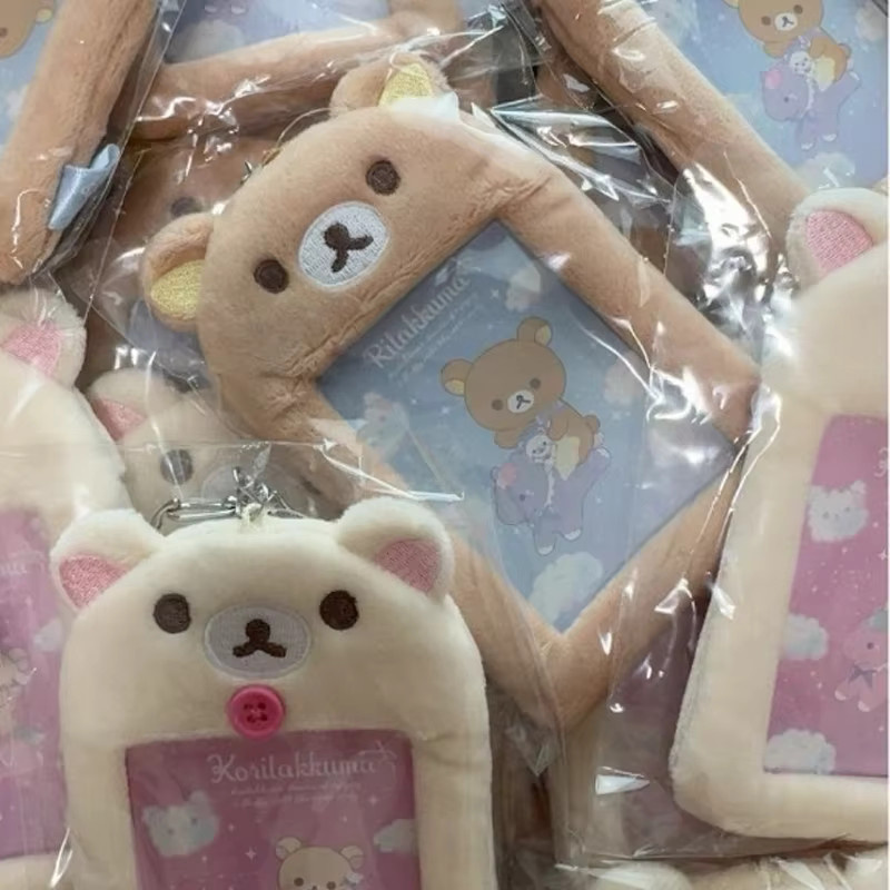 Bandai Anhänger Kartenhalter, Rilakkuma, Cartoon-Foto-Schutzhülle - Bild 2