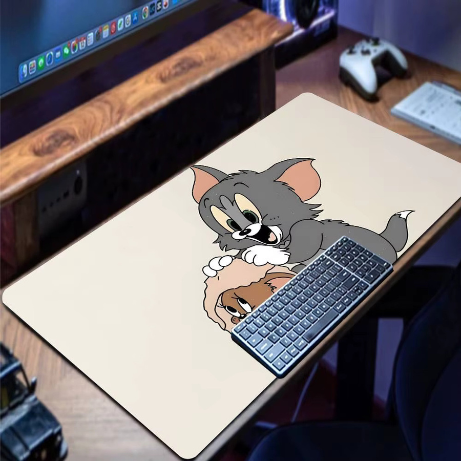 Bilibili T-Tom und J-Jerry Mauspad Sakura Anime Gaming-Schreibtischunterlage Multicolor - Bild 6