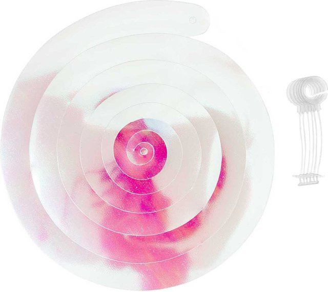 Rico Design Spiralluftschlangen in Irisierend, 6 Stück, Länge: 50 cm - Bild 1