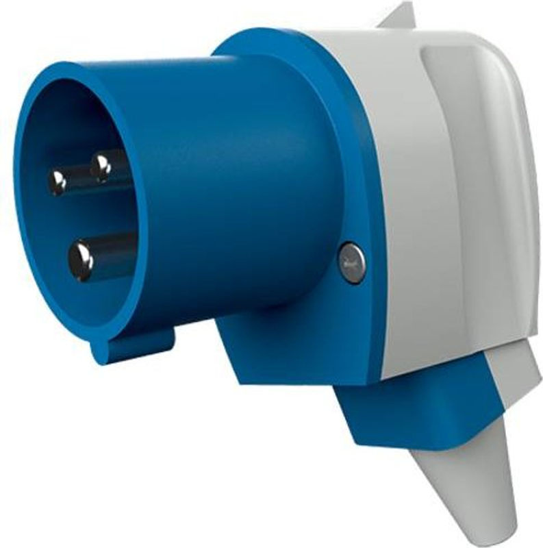 Mennekes CEE-Winkelstecker 16A 3p 6h 230V IP44 Blau 1411 - Bild 2