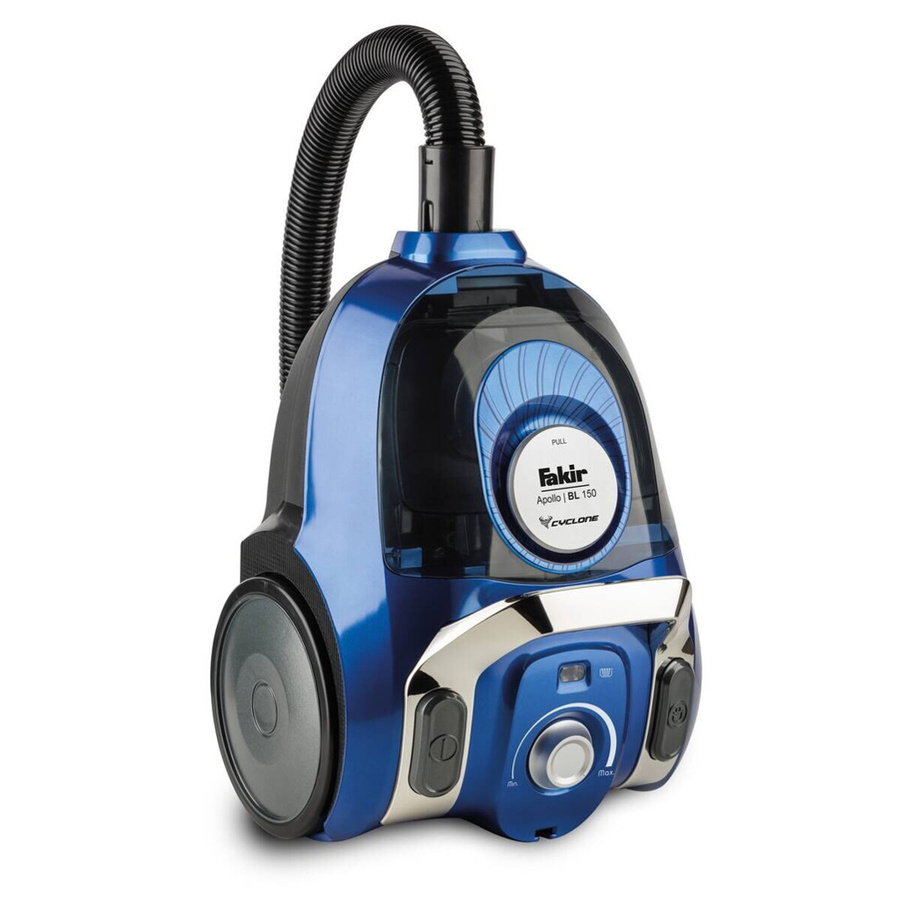 Fakir Bodenstaubsauger BL 150 Apollo bagless in Silber Blau, B/H/L: 27,5 x 26 x 41 cm - Bild 2