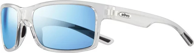 Revo Crawler Sonnenbrille, Wrap, Vollrand, Blue Transparent, Herren, Kunststoff - Bild 1