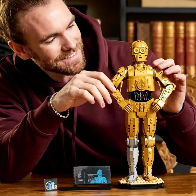 Potdemiel Star Wars 3PO Roboter, Baustein-Modell, 1.138 Teile, ab 14 Jahren - Bild 5
