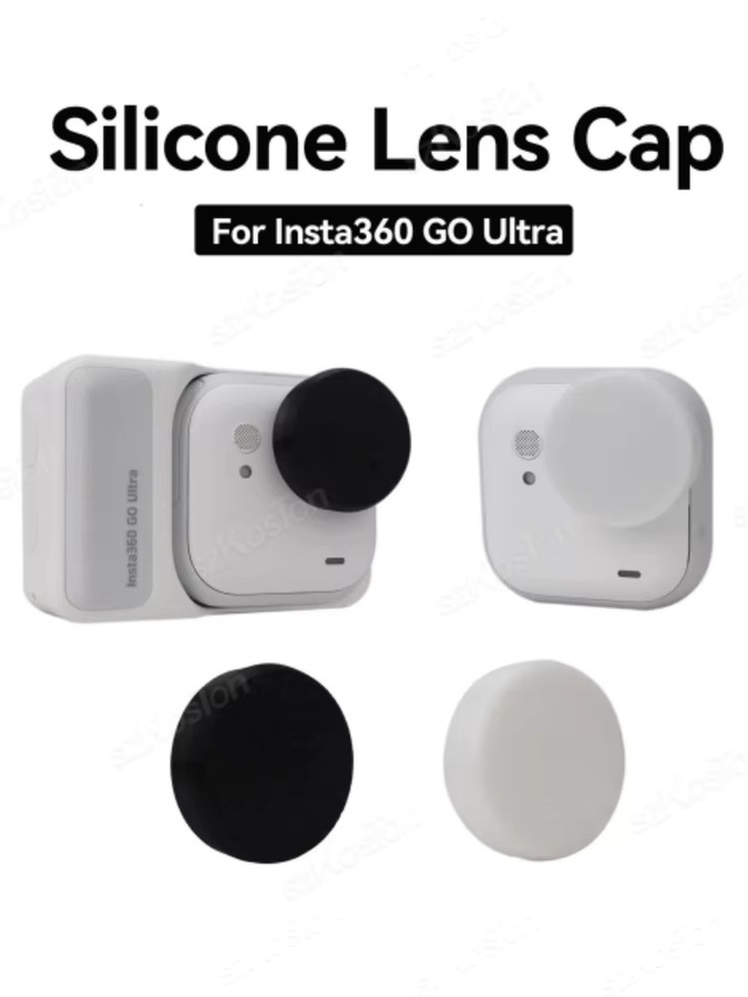 Insta360 Silikon-Objektivabdeckkappe für Insta360 GO Ultra, kratzfeste und staubdichte Objektivschutzhülle - Bild 4