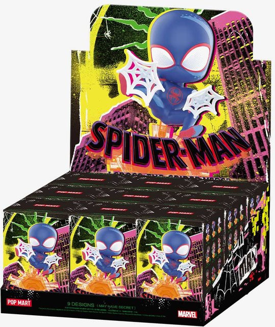 POP MART Marvel Spider-Man Across the Spider-Verse Figuren Blind Box - Bild 1