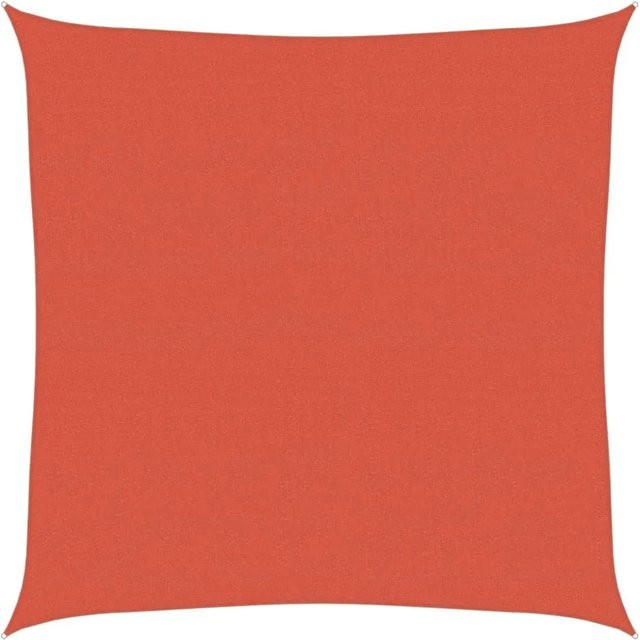 vidaXL Sonnensegel aus HDPE in Terrakottarot, B x B: 6 x 6 m - Bild 1