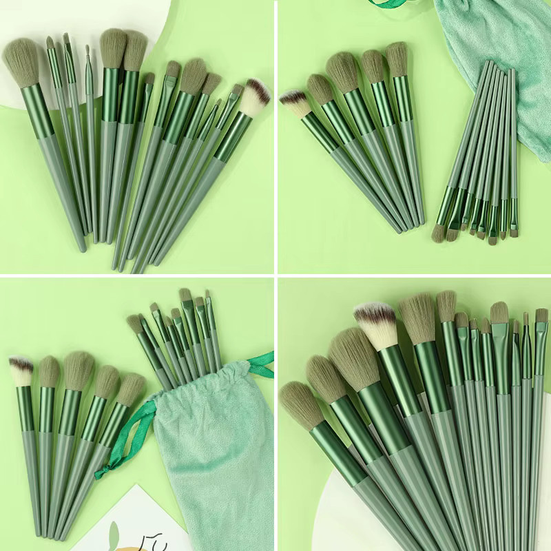 RUNTOIN Make-up-Pinsel-Set, 13-teilig, Unisex - Bild 5