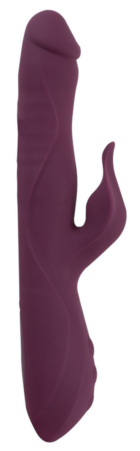 Javida Rabbitvibrator mit Stoßfunktion in Lila - Bild 3
