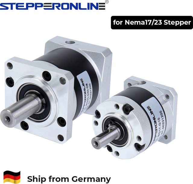 STEPPERONLINE Hochpräzises Planetengetriebe für Nema 17 und Nema 23 57 Schrittmotoren mit 8mm Welle - Bild 1