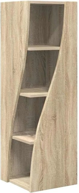 vidaXL Eckschrank Sonoma-Eiche, Farbe: Braun, B/T/H: 32 x 32 x 102 cm - Bild 1