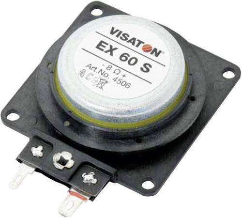 Visaton EX 60 S Körperschallwandler in Schwarz, 8 Ohm, 25W - Bild 1