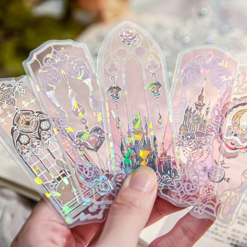 10er Packung Muschel-Lesezeichen aus PVC in 4 verschiedenen Designs für Studenten und Erwachsene - Bild 2
