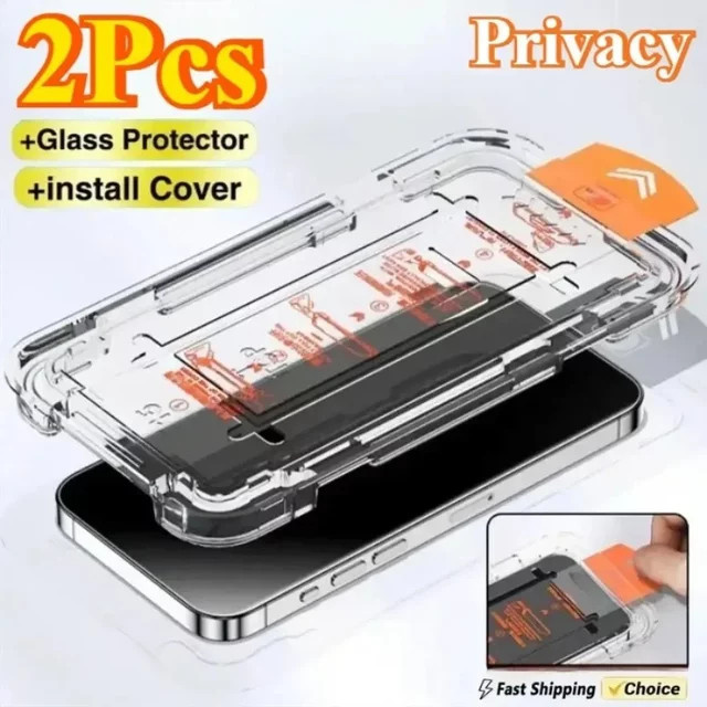 Samsung Galaxy M56 M16 M06 M05 M15 M14 M55 M23 33 Staubfreier Sichtschutz-Displayschutz aus Glas mit 9H Härtegrad, Transparent, 1-3 Stück - Bild 1