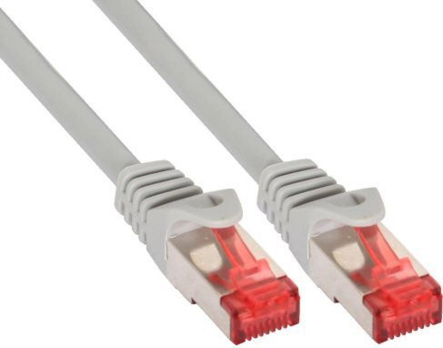 InLine Patchkabel S/FTP Cat.6 Ethernet/LAN grau 30 m - Bild 1