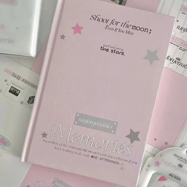 Coliky Hardcover Notizbuch für die Schule in Pink - Bild 1