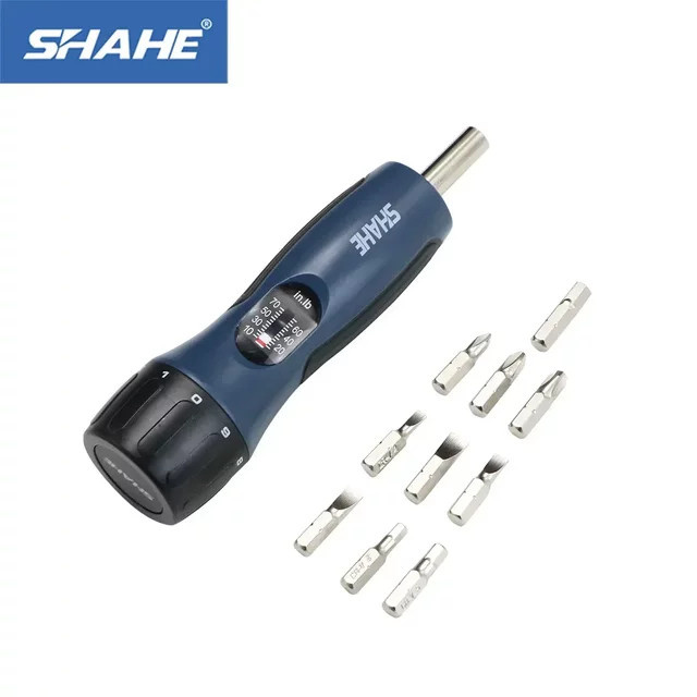 SHAHE Drehmomentschraubendreher Set mit Bits für Auto und Fahrrad Reparatur 10-70 lb-ft - Bild 1