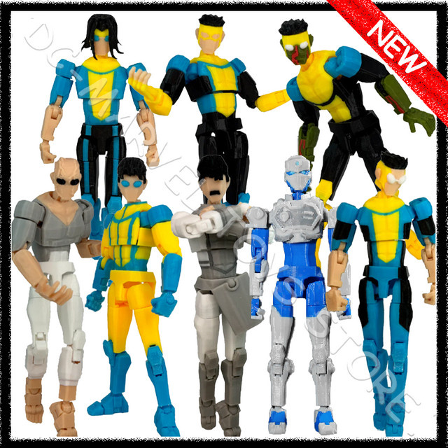 Bandai Dummy 13 Superhelden, Spielzeugfiguren, multi-gelenkig, bunt - Bild 1