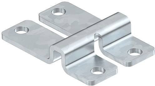 OBO Bettermann Wand- und Stielausleger aus Metall in Silber, 20 Stück - Bild 1