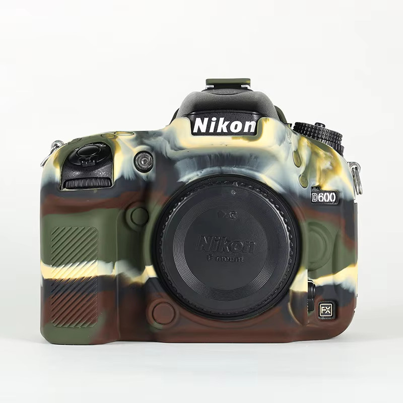 JAOUCAM Silikon-Kameratasche in Schwarz für Nikon D6000 und D610, stoßfeste und kratzresistente Schutzhülle - Bild 2