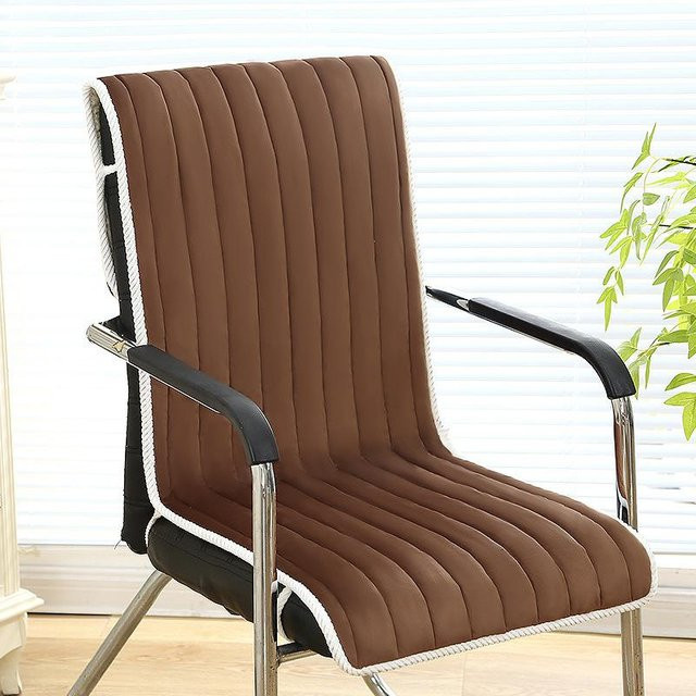 Universal Bürostuhl Sitzbezug aus Samt von Yiran Furniture, gestreift, Breite: 47 cm, Höhe: 108 cm - Bild 1