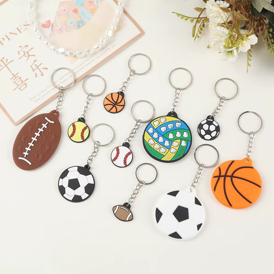 Noter Schlüsselanhänger Sportball-Anhänger, Unisex, Bunt - Bild 2