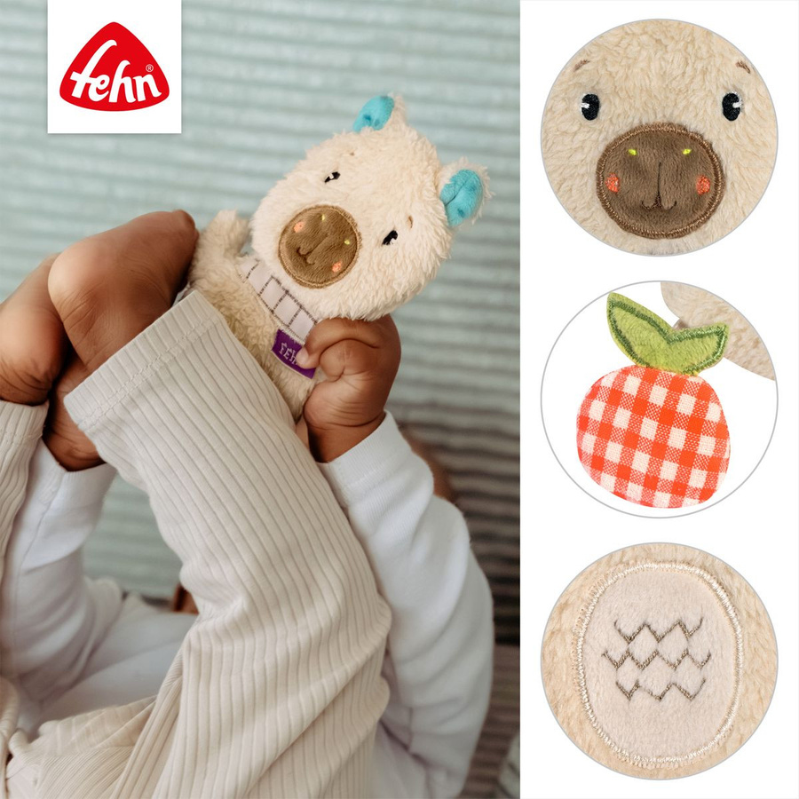 Fehn Knister-Capybara Clara, Plüschtier, Braun, ab 0 Jahre - Bild 4
