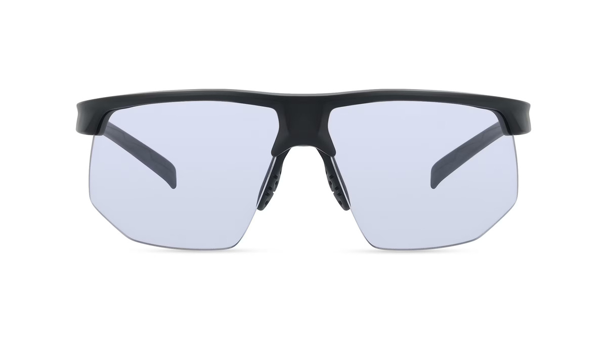 uvex aerios S534011 Sonnenbrille, Halbrand, Eckig, Unisex, Schwarz, Grau - Bild 1