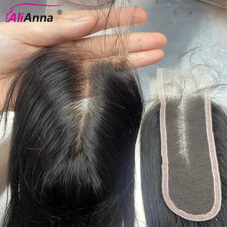 ALIANNA HD Spitze Schließung Menschliches Haar, Gerade, Damen - Bild 2