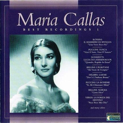 Maria Callas - Beste Aufnahme 1 CD, Classic Options, Klassik, 2005 - Bild 1