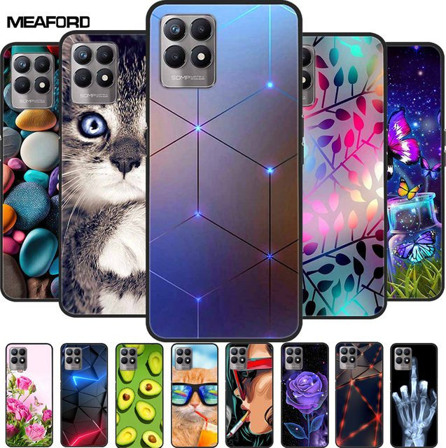 Schutzhülle aus Soft TPU Silikon für Realme 8, Realme 8 Pro, Realme 8i und Realme 8 5G in Multicolour - Bild 1
