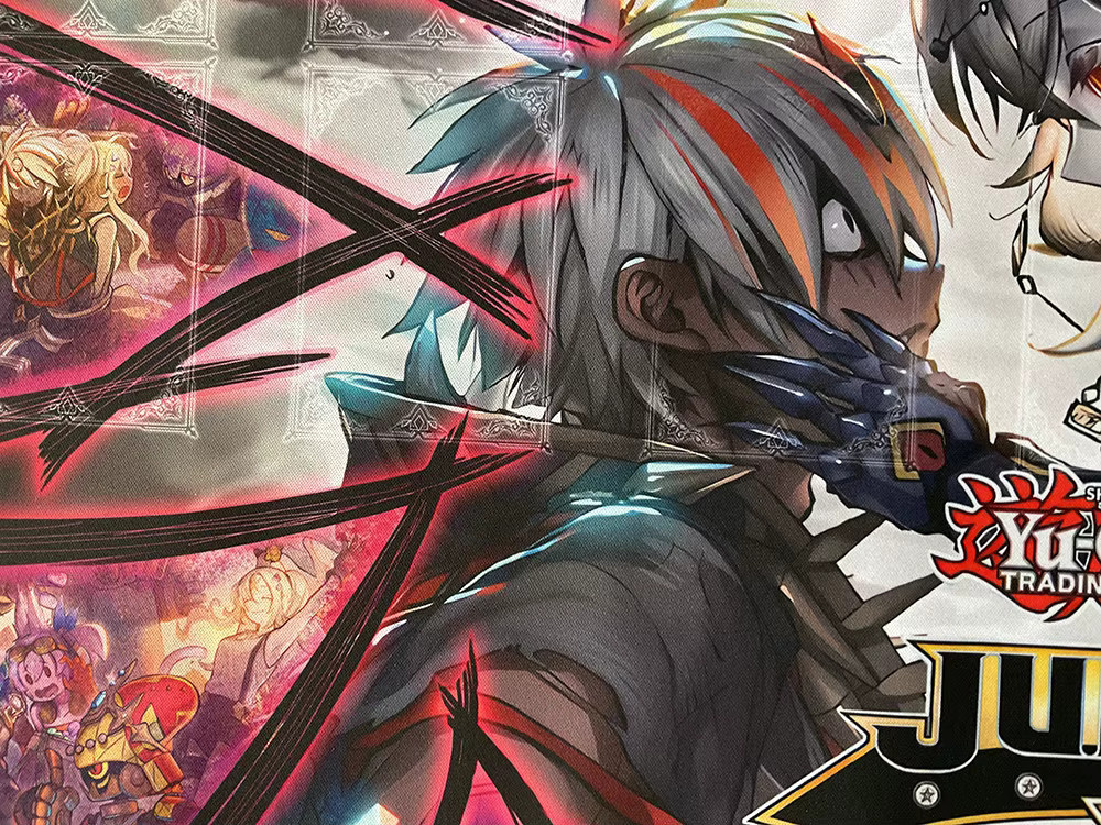 YuGiOh Fusion Dispatch Spielmatte Blazing Cartesia, The Virtuous TCG CCG Mousepad Multicolor - Bild 5