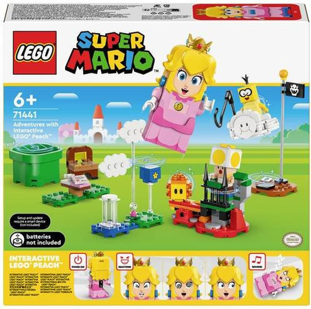 LEGO Super Mario Abenteuer mit der interaktiven LEGO Peach ab 6 Jahren